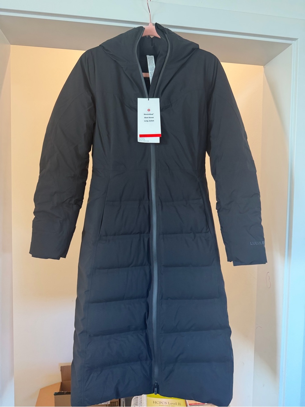 NWT lululemon athletica StretchSea|™ Sleet Street 600 Down-Fill Long Jacket